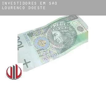 Investidores em  São Lourenço dOeste