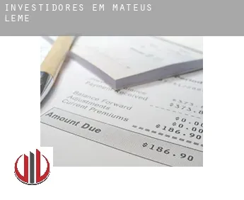 Investidores em  Mateus Leme