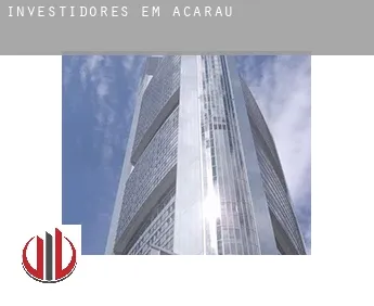 Investidores em  Acaraú